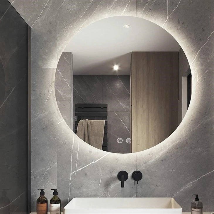 Miroirs muraux de salle de bains modernes