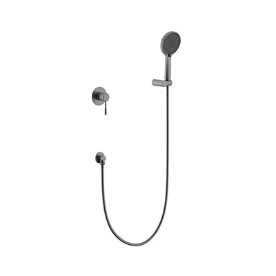 Ensemble de douche dissimulé gris bronze